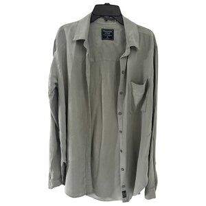 Abercrombie & Fitch Women's long-sleeve button-up shirt